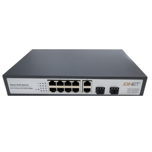 سوئیچ شبکه 8 پورت PoE گیگ جوینت مدل JN-8022GS