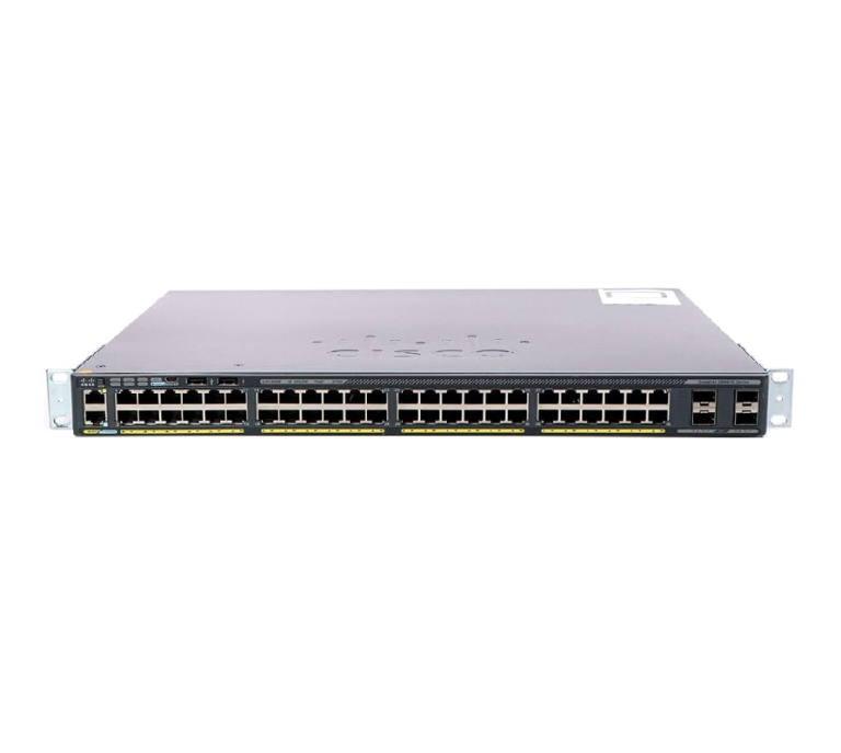 سوئیچ شبکه 48 پورت برند سیسکو مدل WS-C2960X-48FPS-L