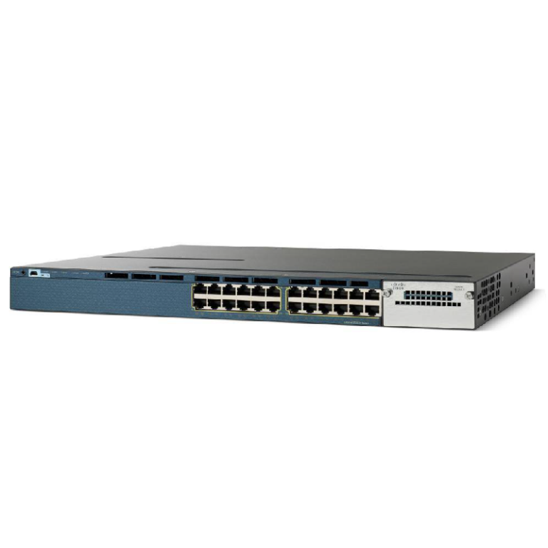 سوئیچ شبکه 24 پورت برند سیسکو مدل WS-C3560X-24T-L