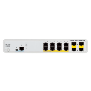 سوئیچ شبکه 8 پورت برند سیسکو مدل WS-C2960C-8PC-L