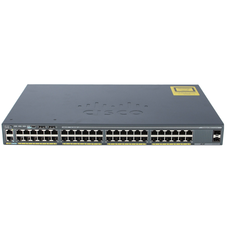 سوئیچ شبکه 48 پورت برند سیسکو مدل WS-C2960X-48TS-LL
