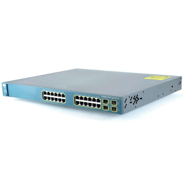 سوئیچ شبکه 24 پورت برند سیسکو مدل WS-C3560G-24PS-S