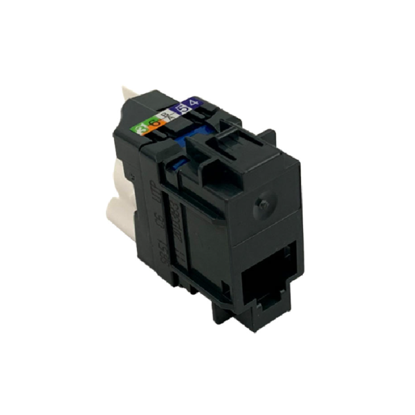 کیستون پچ پنل CAT6 UTP L برند کی دی تی