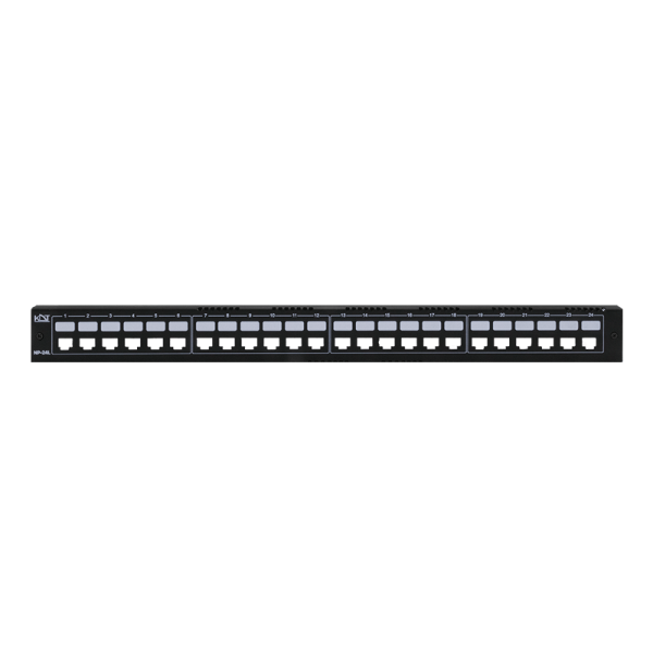 پچ پنل 24 پورت آنلودِد CAT6 SFTP کی دی تی مدل NP-24L
