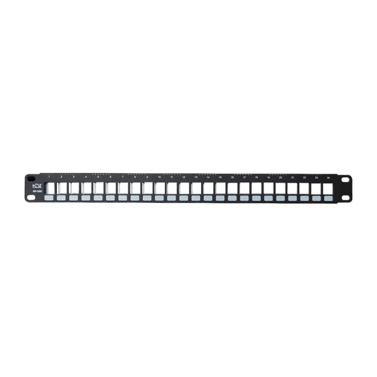 پچ پنل 24 پورت آنلودِد CAT6 UTP کی دی تی مدل NP-24U