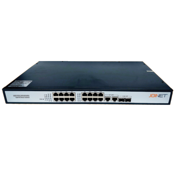 سوئیچ شبکه 16 پورت PoE گیگ جوینت مدل JN-1622GS
